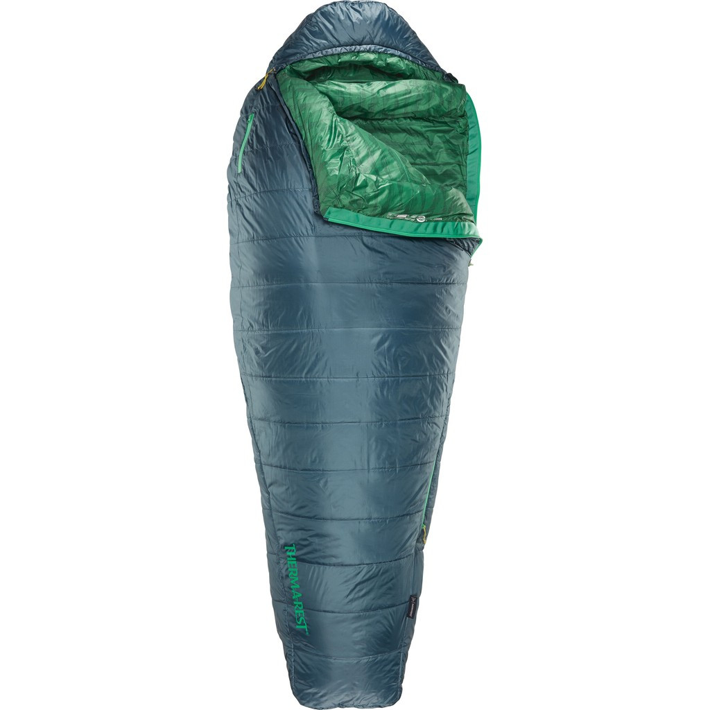 Therm-a-Rest Saros Synthetik-Mumienschlafsack, ausgebreitet